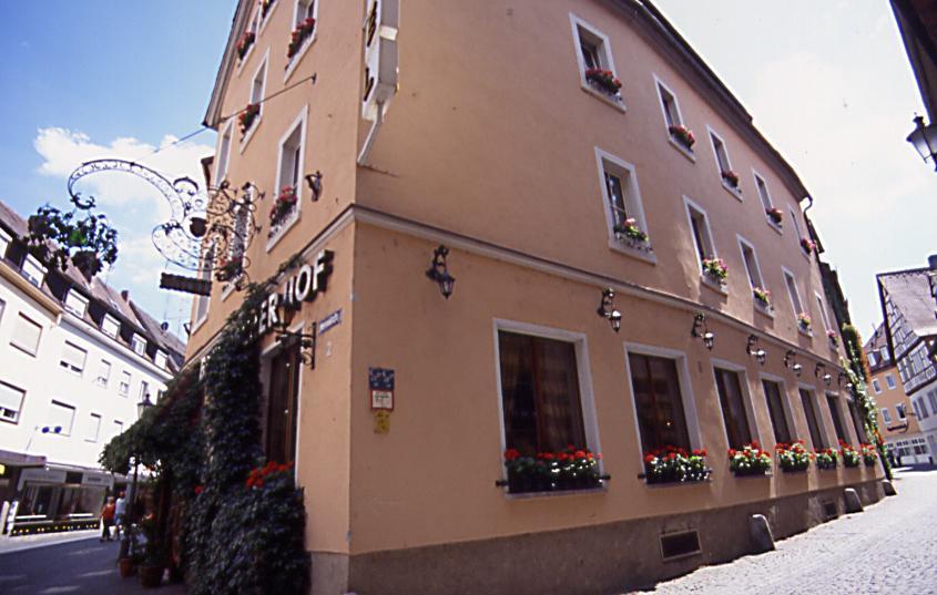 Bayerischer Hof Kitzingen Buitenkant foto